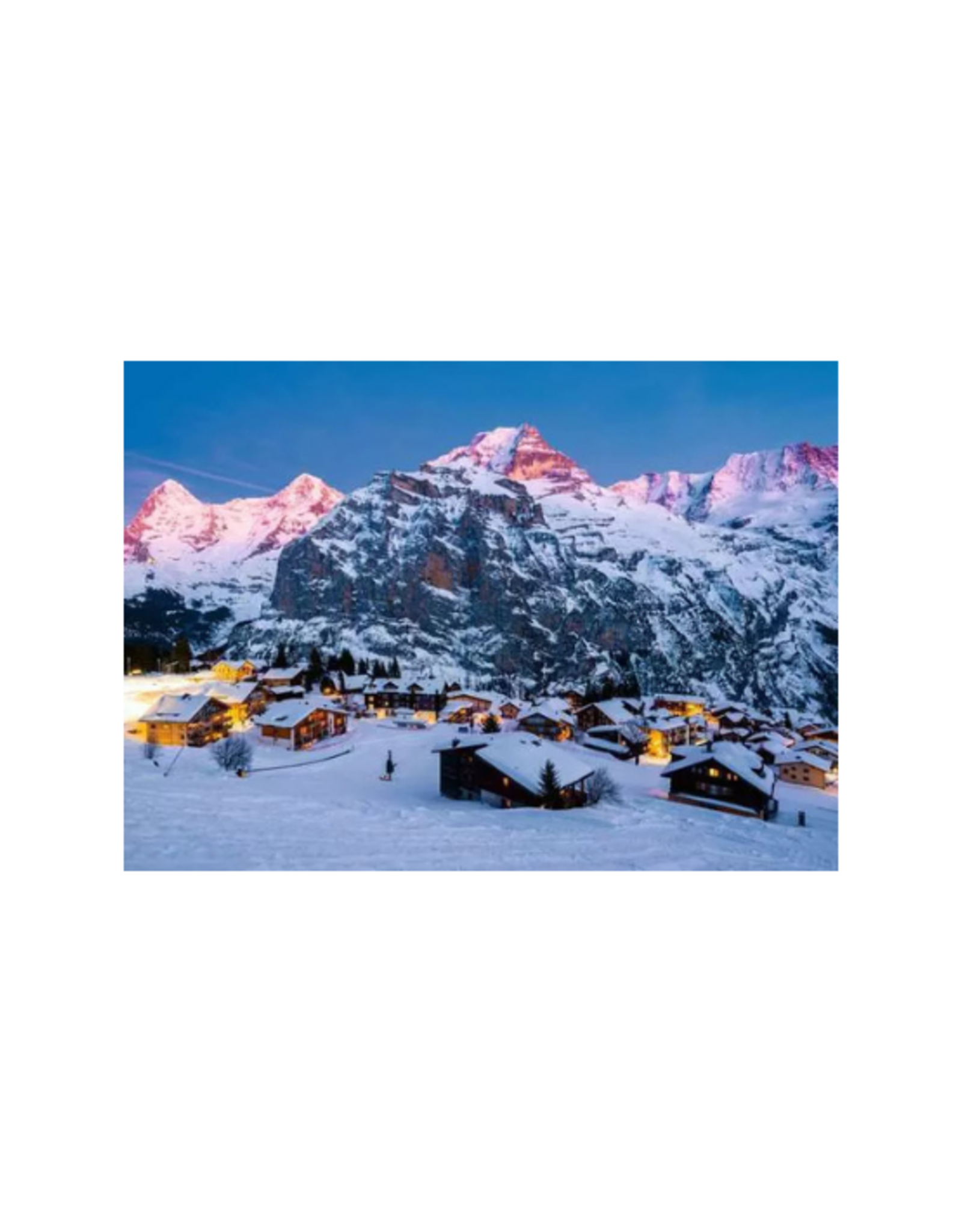 Ravensburger Ravensburger - 1000pcs - Beautiful Mountains Bernese Oberland, Murren