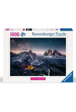 Ravensburger Ravensburger - 1000pcs - Beautiful Mountains Three Peaks, Dolomites