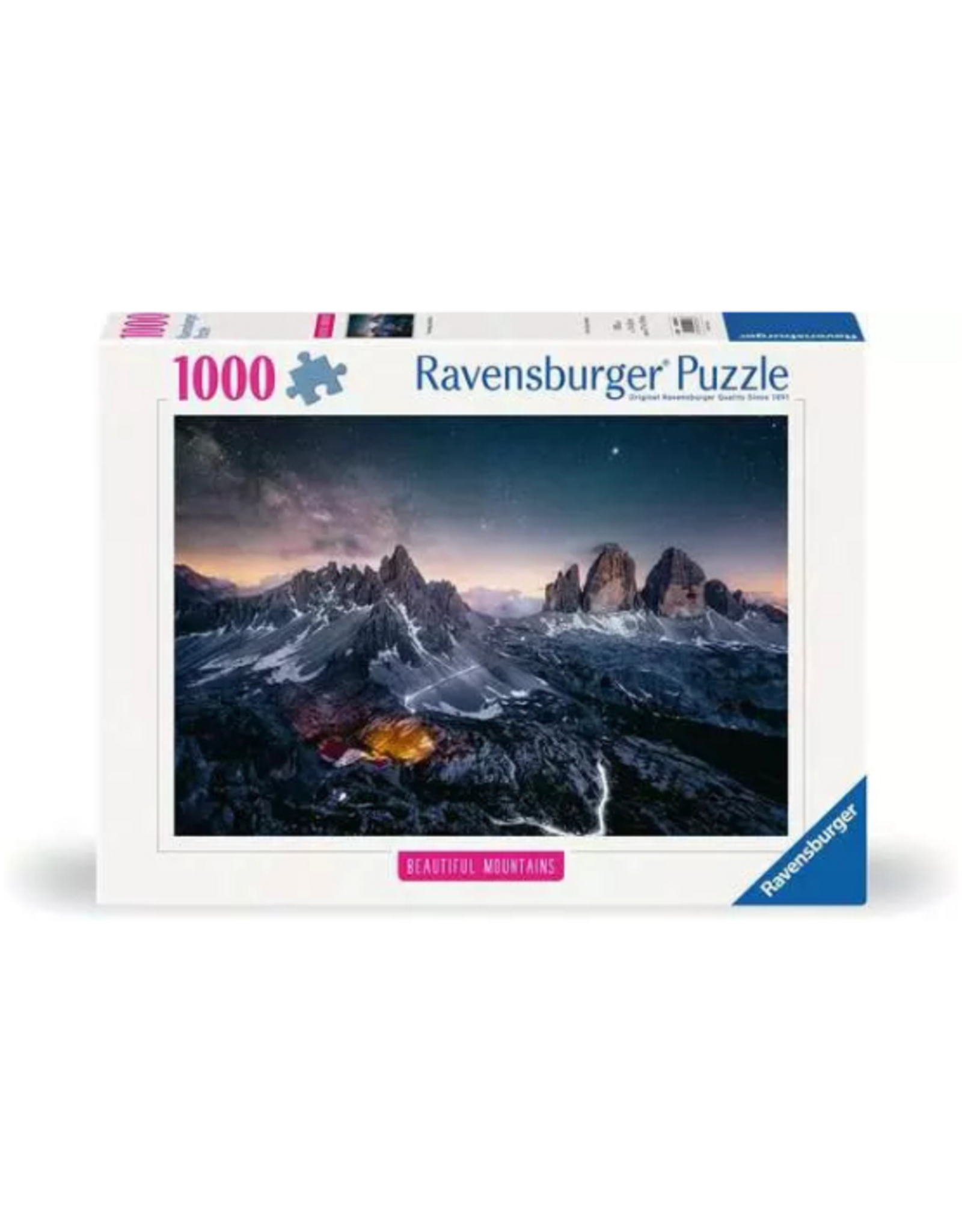 Ravensburger Ravensburger - 1000pcs - Beautiful Mountains Three Peaks, Dolomites