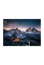 Ravensburger Ravensburger - 1000pcs - Beautiful Mountains Three Peaks, Dolomites