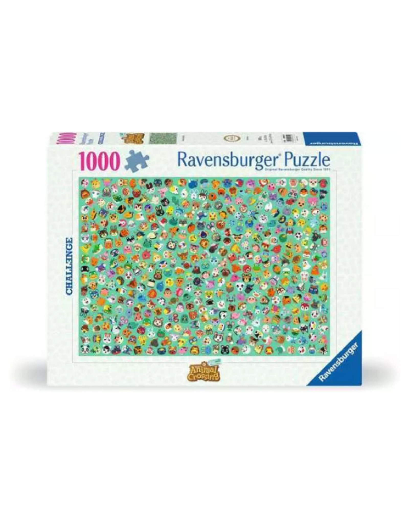 Ravensburger Ravensburger - 1000pcs - Challenge Animal Crossing