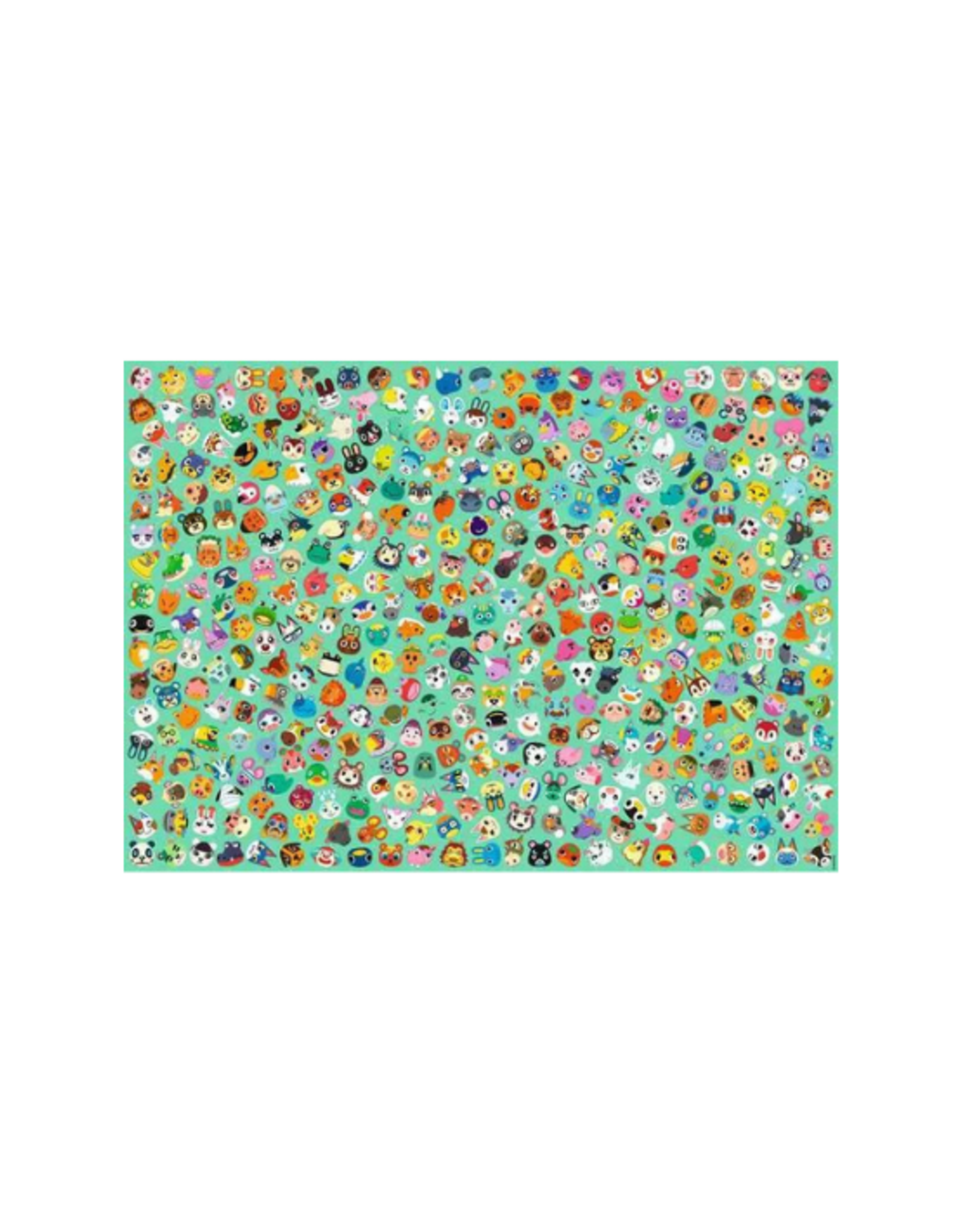 Ravensburger Ravensburger - 1000pcs - Challenge Animal Crossing