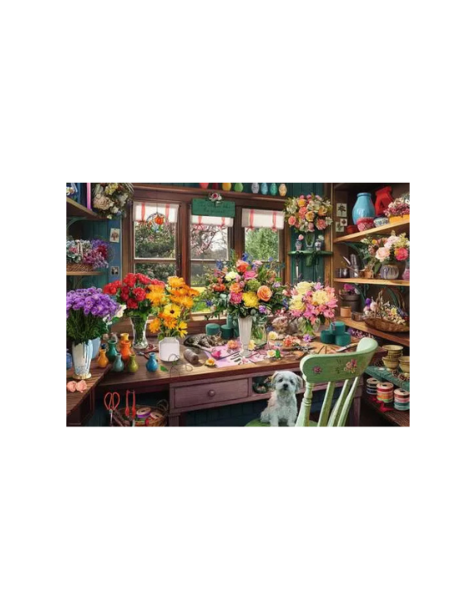 Ravensburger Ravensburger - 1000pcs - My Haven No.13 Flower Arranger
