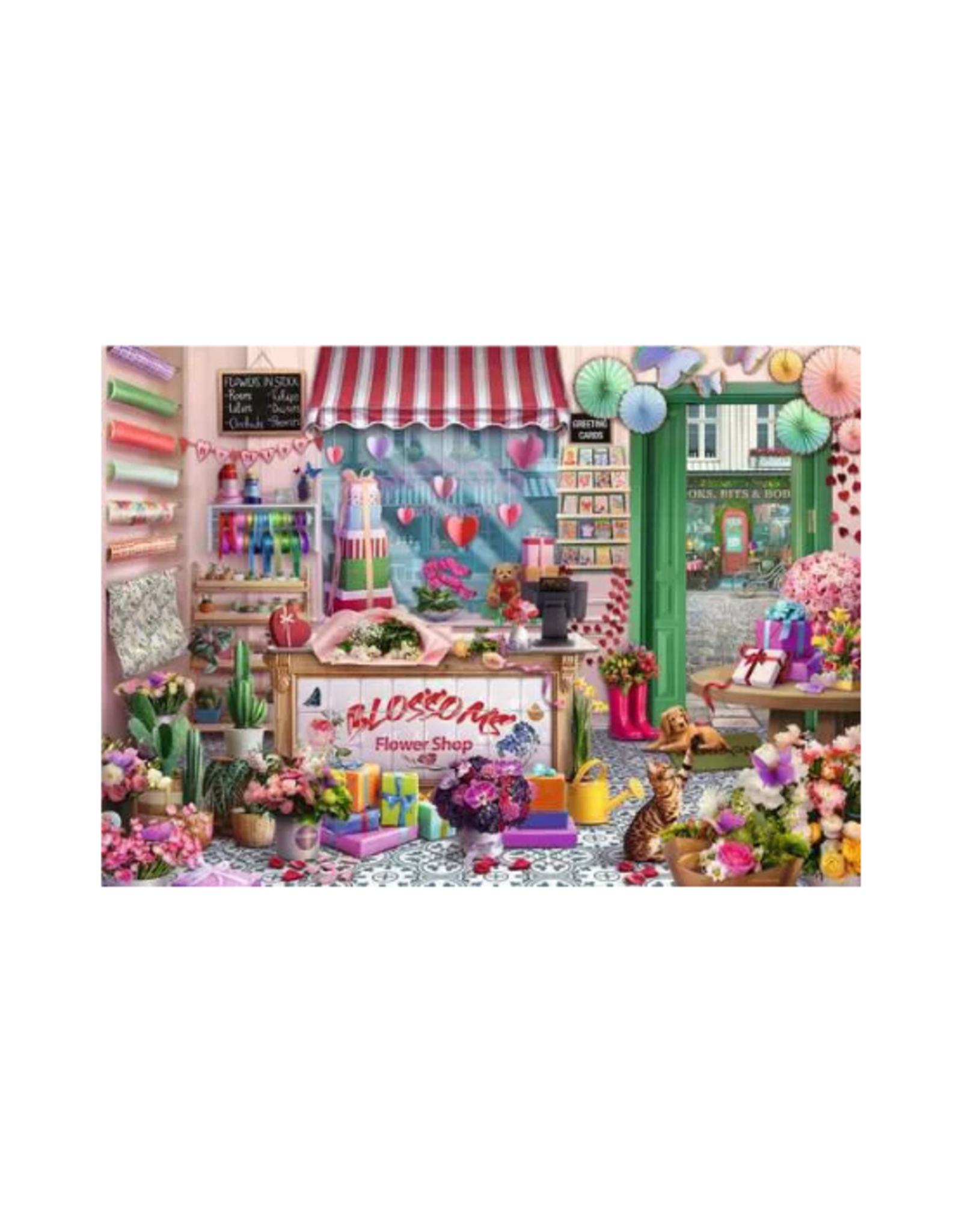 Ravensburger Ravensburger - 1000pcs - Blossoms Flower Shop