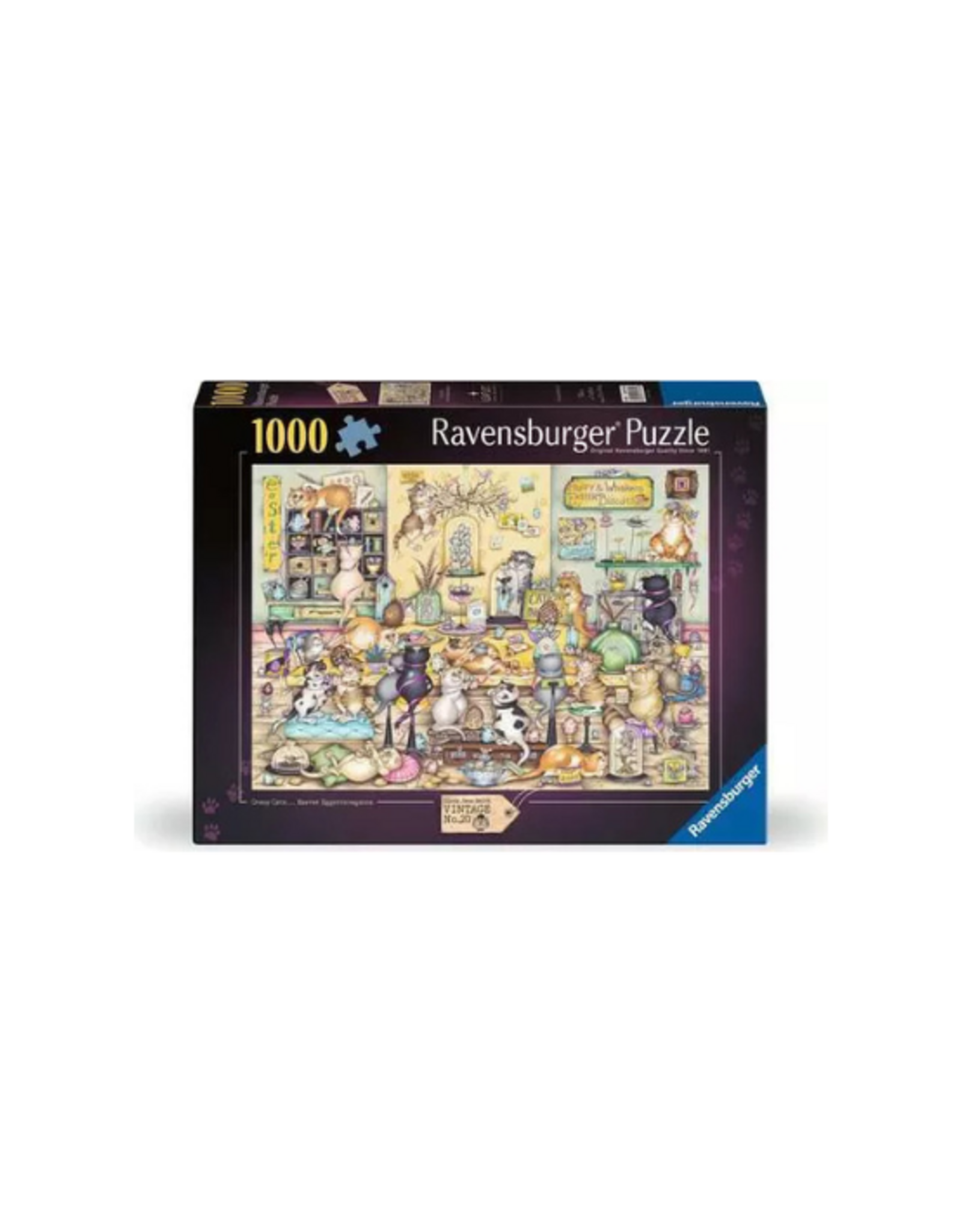 Ravensburger Ravensburger - 1000pcs - Crazy Cat's Easter Eggstravaganza