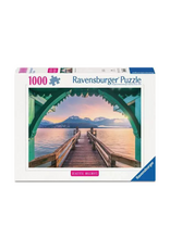 Ravensburger Ravensburger - 1000pcs - Romantic Footbridge at Lac d'Annecy