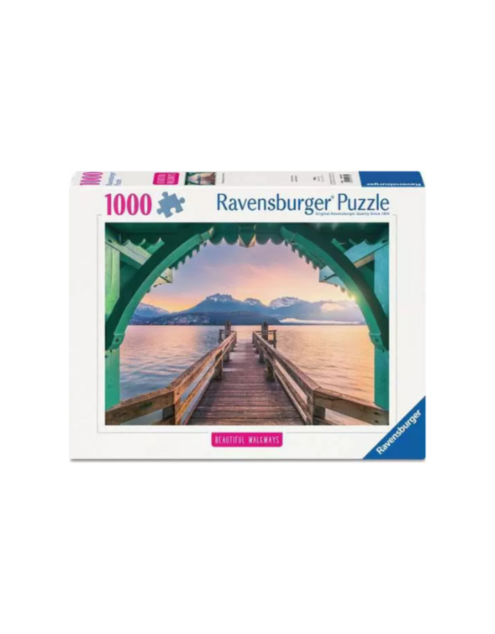 Ravensburger Ravensburger - 1000pcs - Romantic Footbridge at Lac d'Annecy