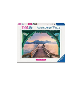 Ravensburger Romantic Footbridge at Lac d'Annecy (1000pcs)