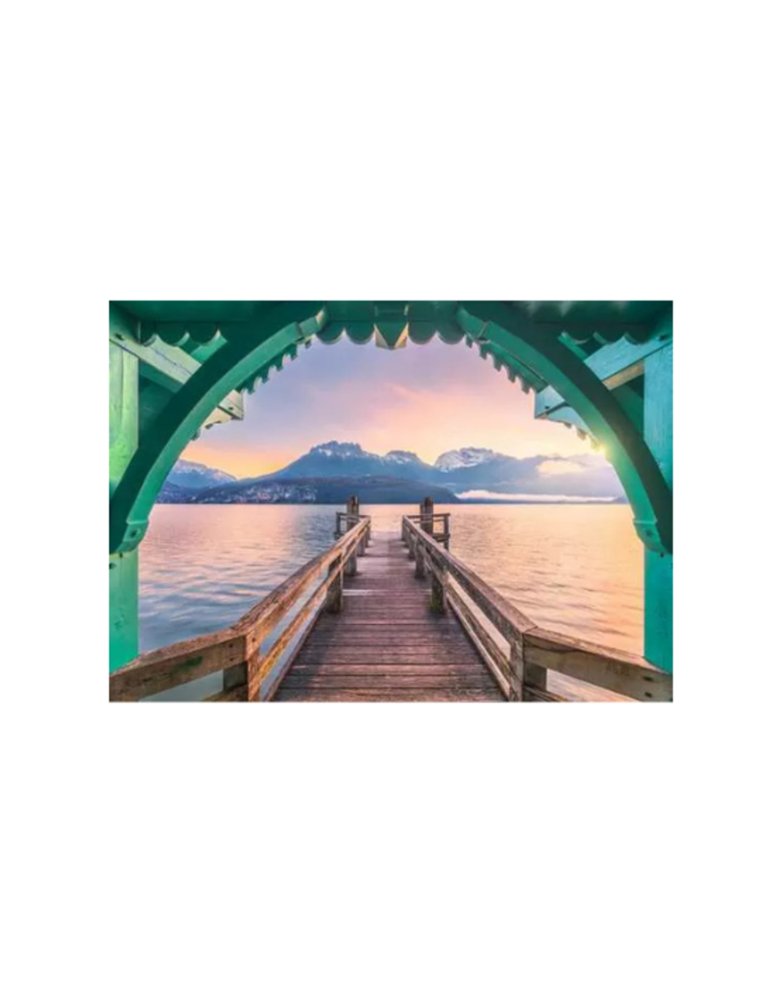 Ravensburger Ravensburger - 1000pcs - Romantic Footbridge at Lac d'Annecy