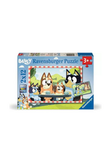 Ravensburger Ravensburger - 3+- 2x12pcs - Bluey Family Time
