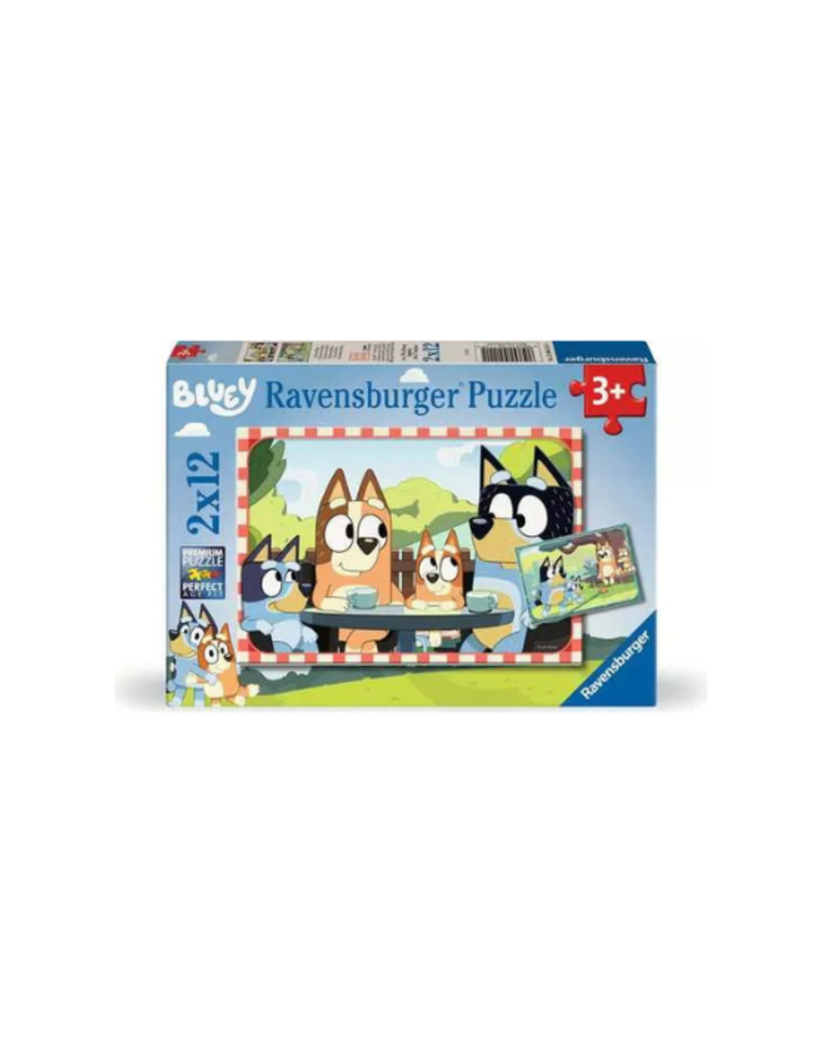 Ravensburger Ravensburger - 3+- 2x12pcs - Bluey Family Time