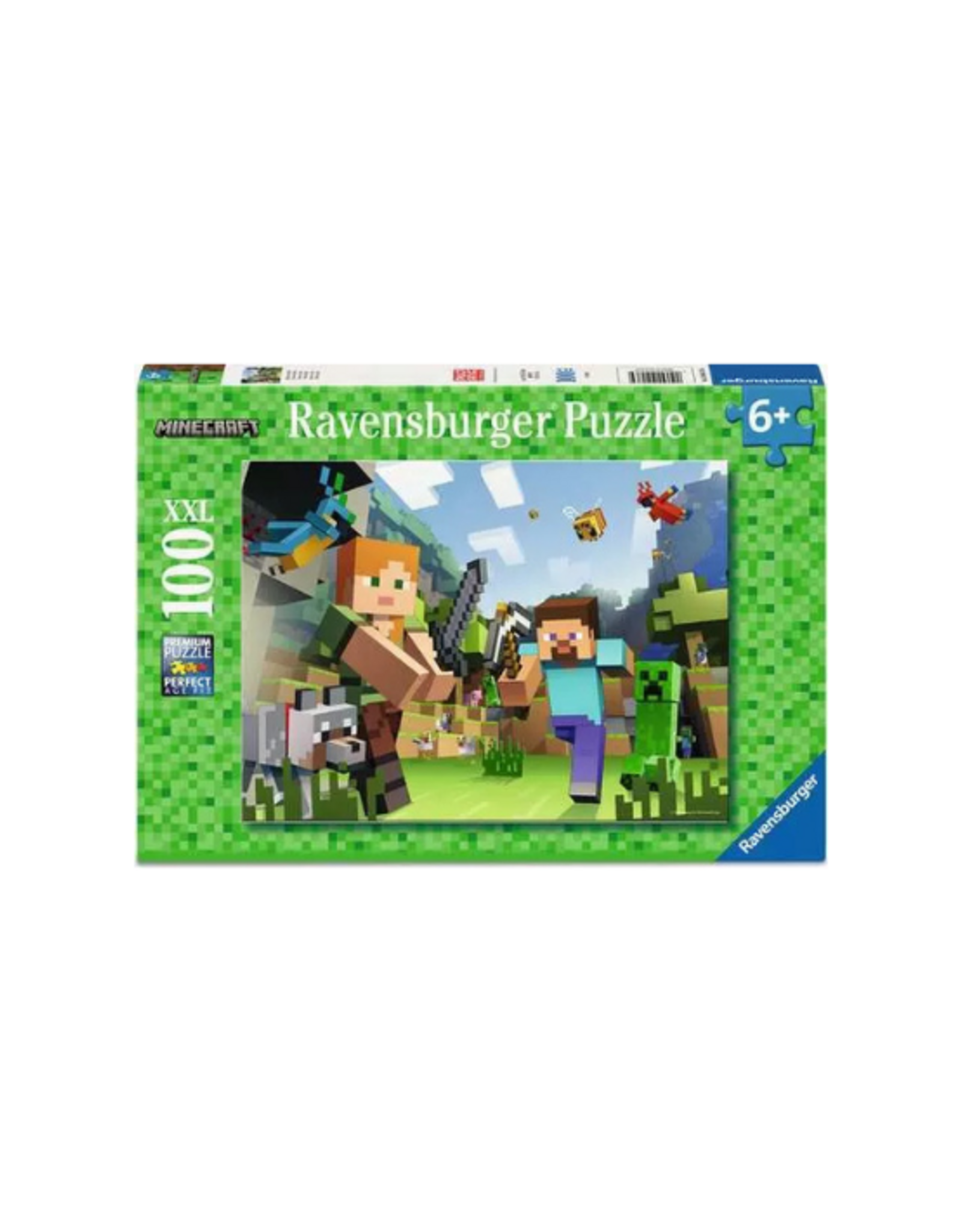 Ravensburger Ravensburger - 6+ - 100pcs - Minecraft: Steve and Alex