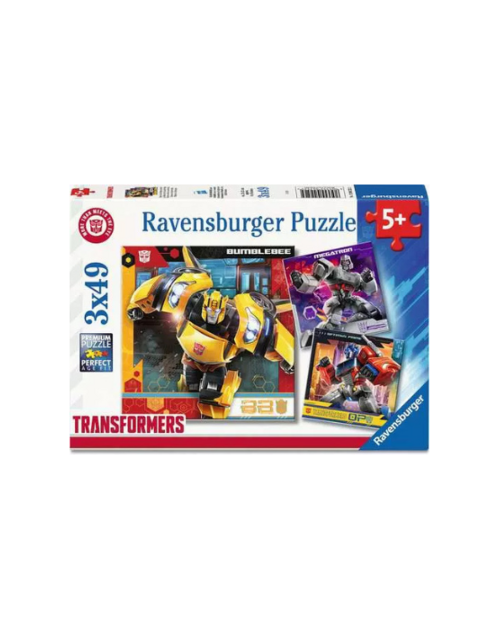 Ravensburger Ravensburger - 5+ - 3x49pcs - Transformers Matrix of Leadership