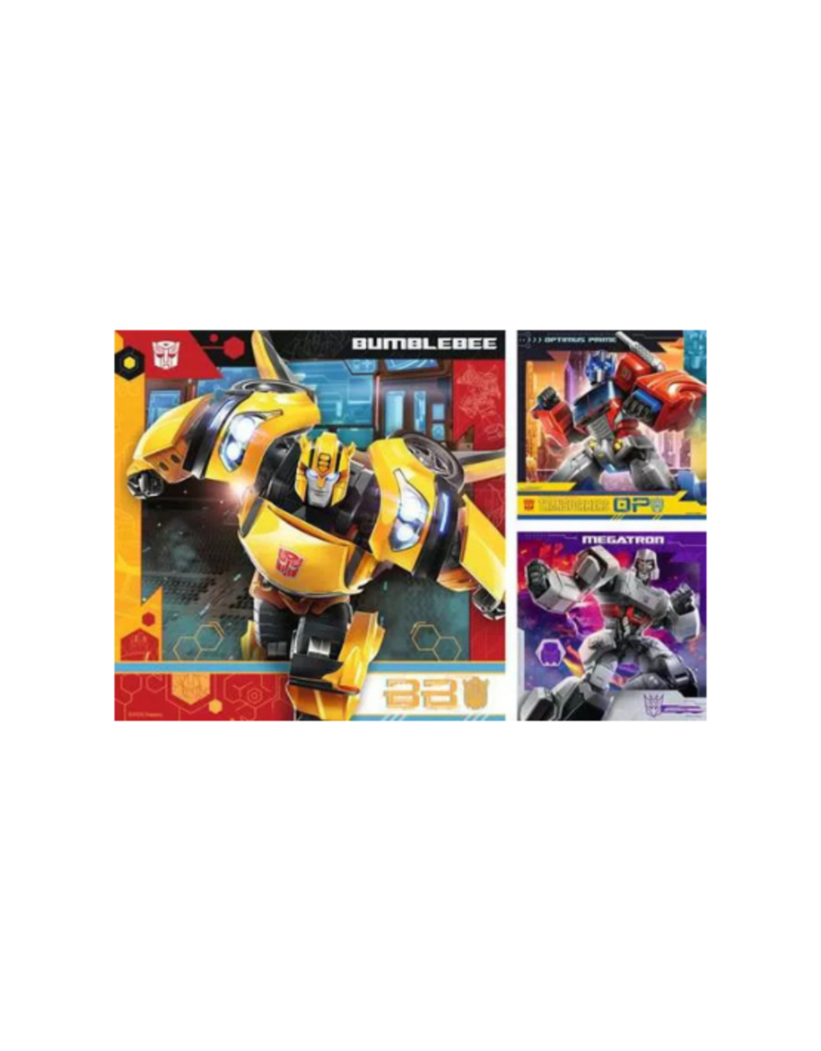 Ravensburger Ravensburger - 5+ - 3x49pcs - Transformers Matrix of Leadership