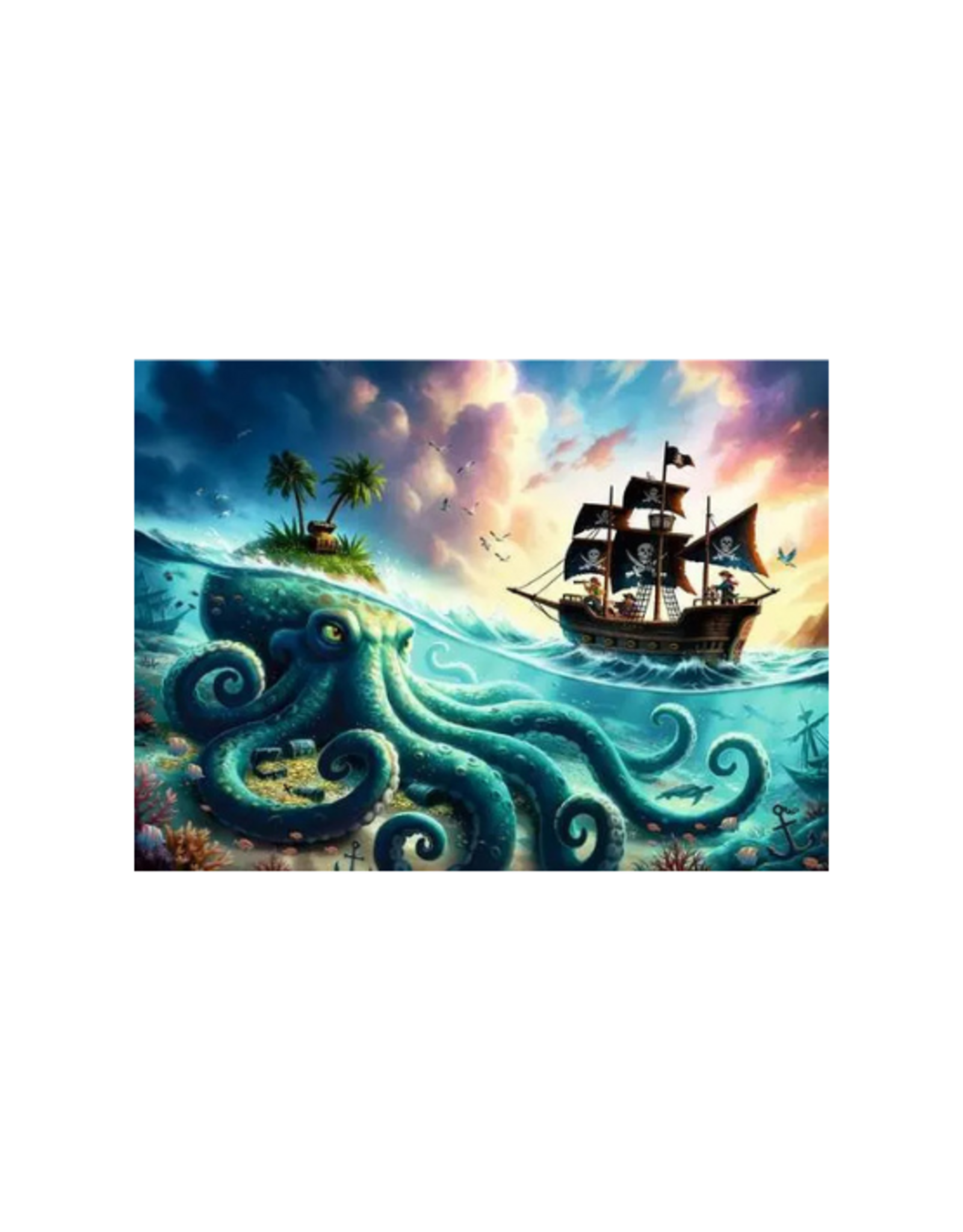 Ravensburger Ravensburger - 6+ - 100pcs - Octopus Treasure