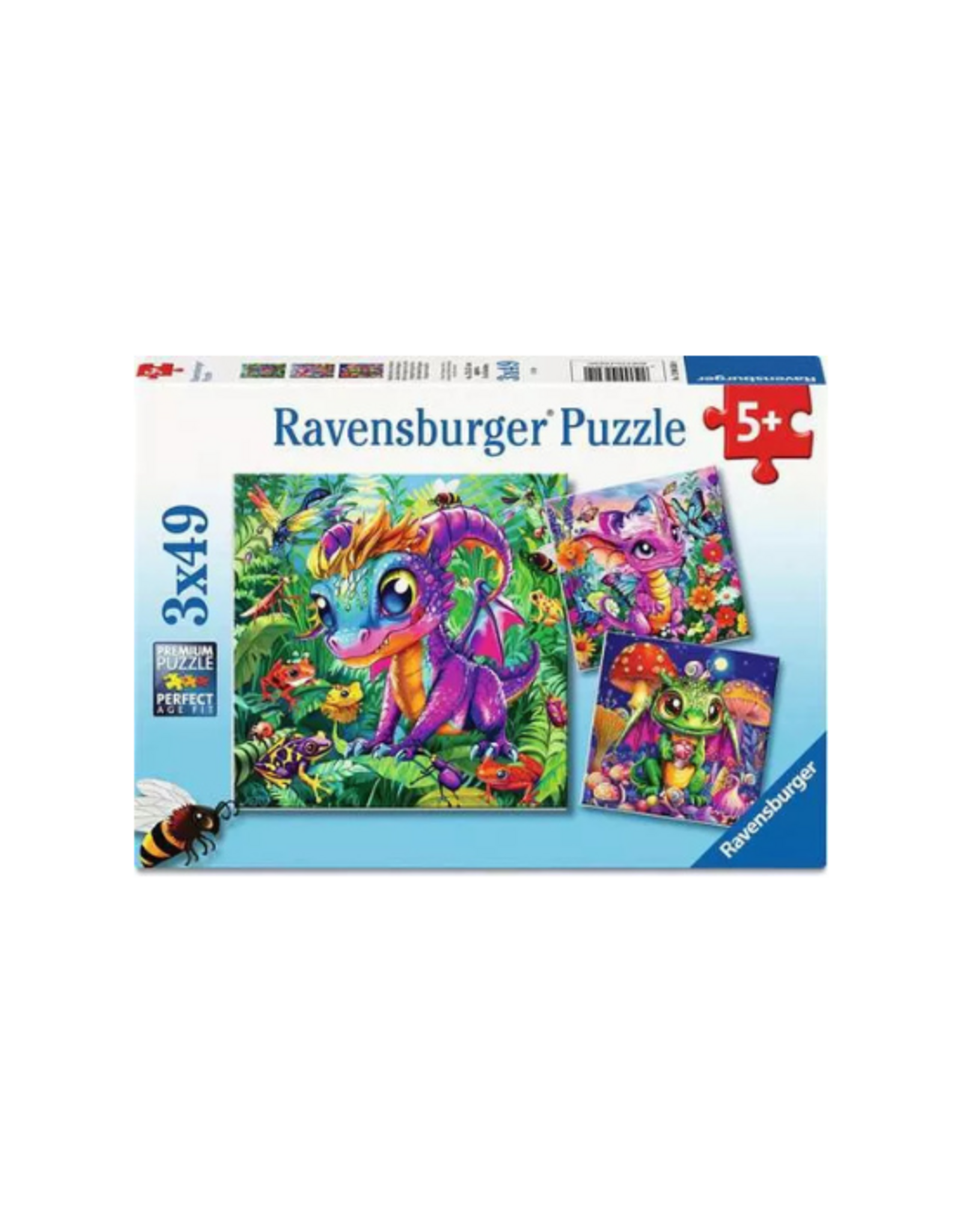 Ravensburger Ravensburger - 5+ - 3x49pcs - Baby Garden Dragons