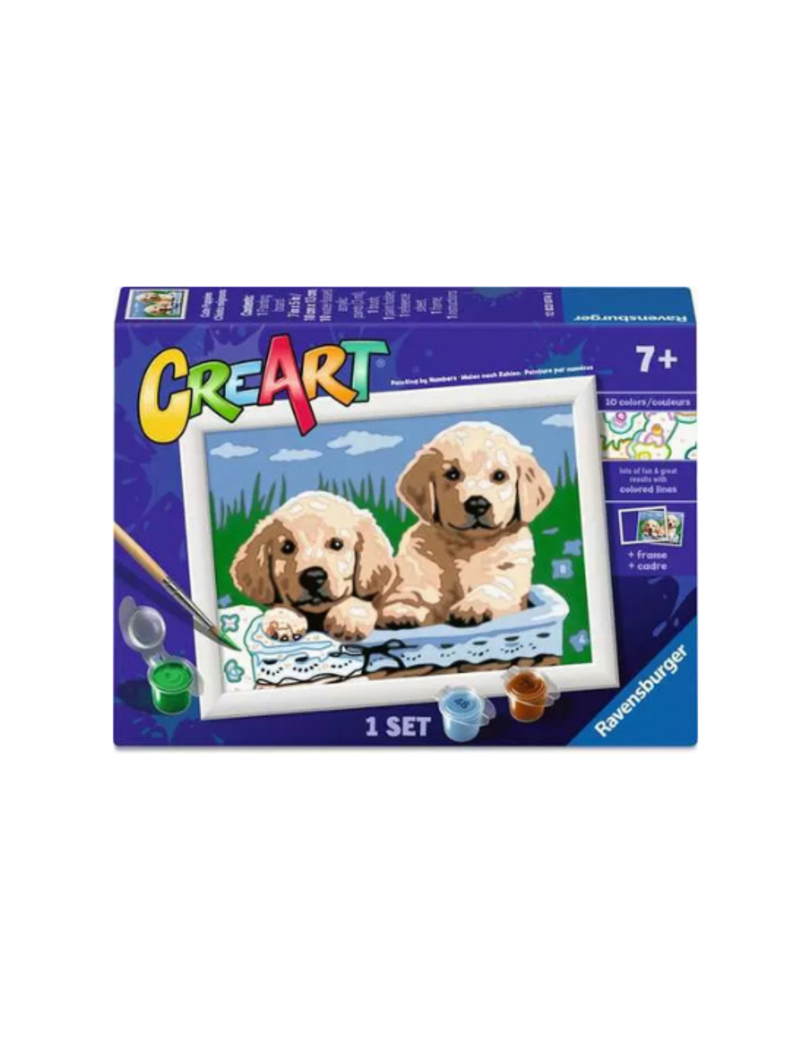 Ravensburger Ravensburger - CreArt Cute Puppies