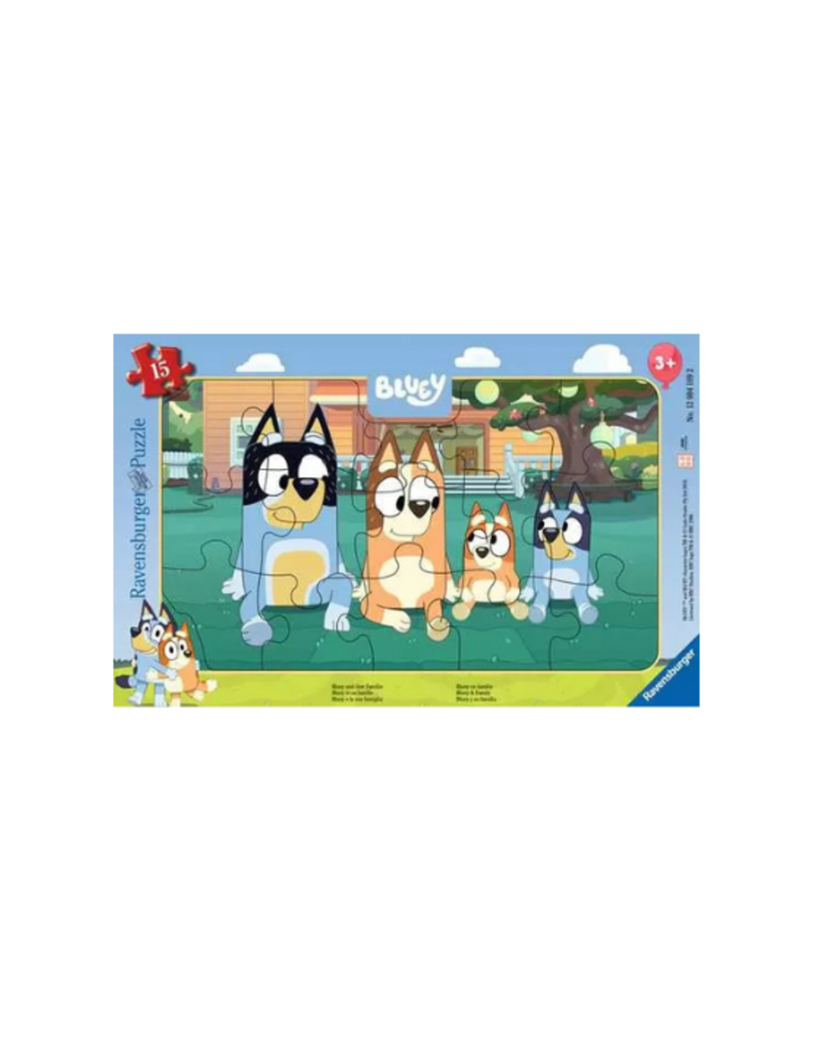 Ravensburger Ravensburger - 3+ - 15pcs - Bluey & Family