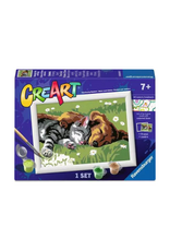 Ravensburger Ravensburger - CreArt  Sleeping Cat and Dog