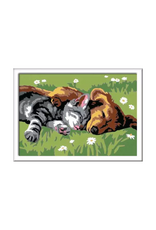 Ravensburger Ravensburger - CreArt  Sleeping Cat and Dog