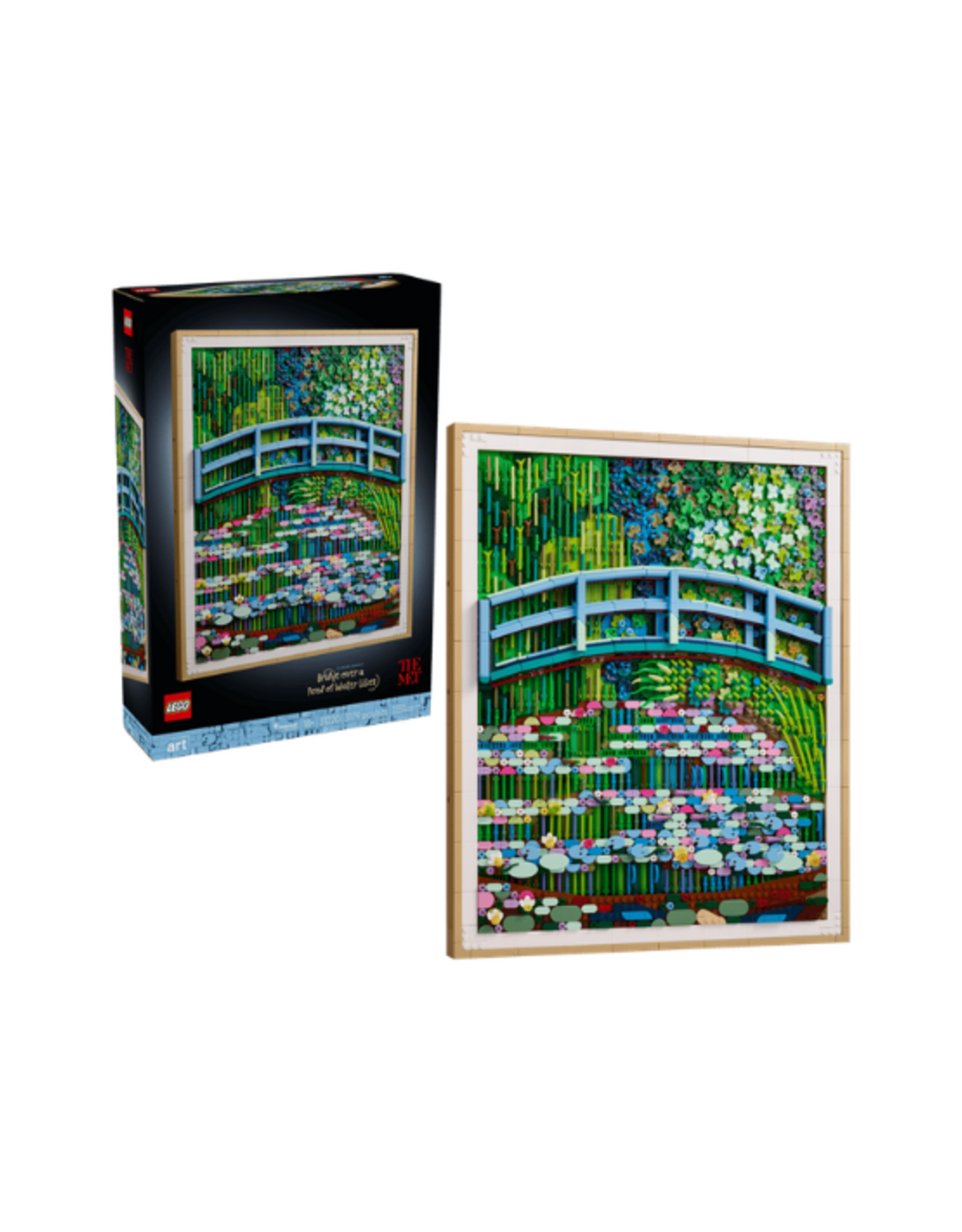 Lego Lego - Art - 31220 - Claude Monet – Bridge over a Pond of Water Lilies