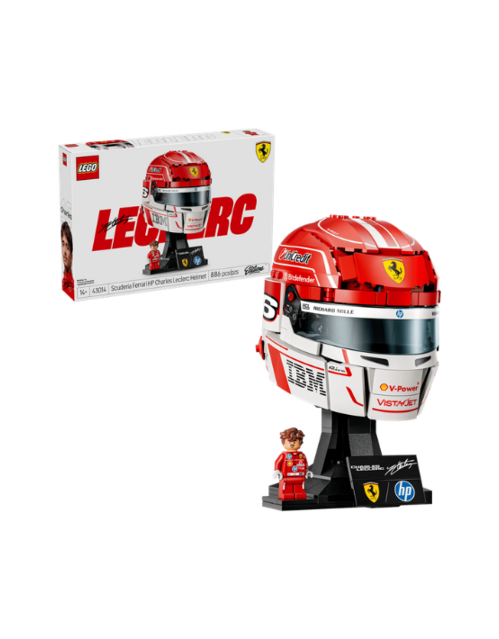 Lego Lego - 43014 - Scuderia Ferrari HP Charles Leclerc Helmet