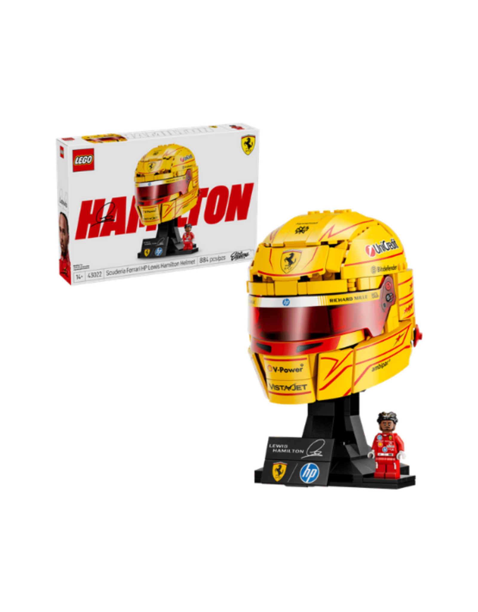 Lego Lego - 43022 - Scuderia Ferrari HP Lewis Hamilton Helmet