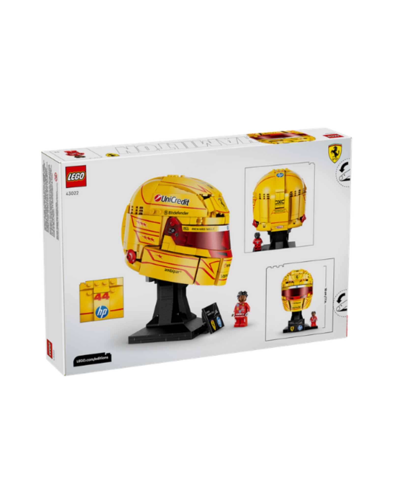 Lego Lego - 43022 - Scuderia Ferrari HP Lewis Hamilton Helmet