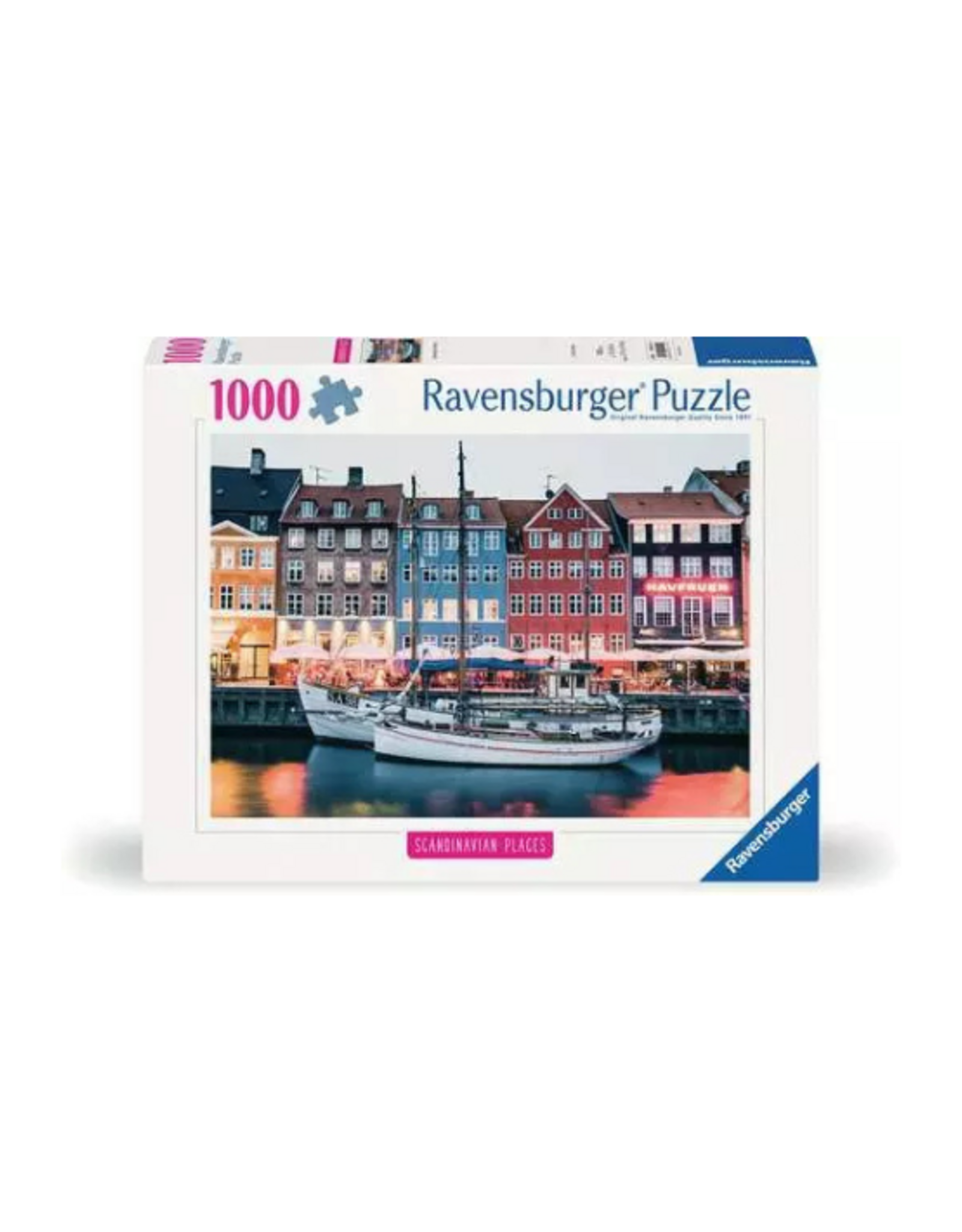 Ravensburger Ravensburger - 1000pcs - Scandinavian Places - Copenhagen, Denmark