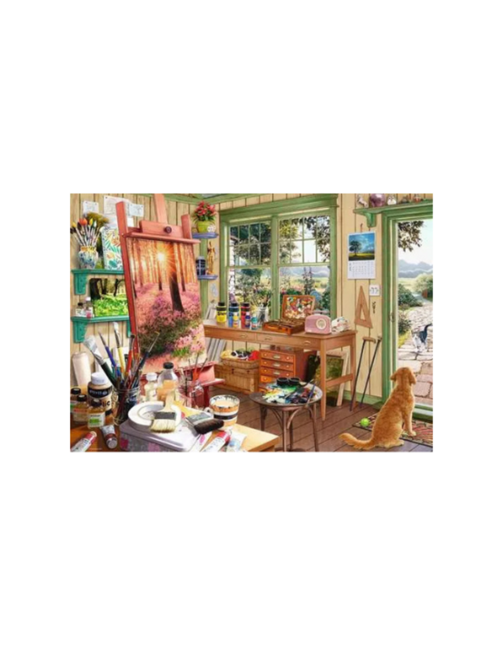 Ravensburger Ravensburger - 1000pcs - My Haven: Artist's Shed