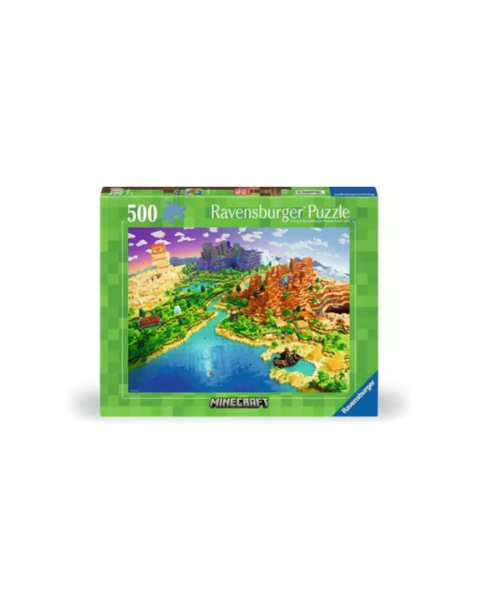 Ravensburger Ravensburger - 500pcs - World of Minecraft