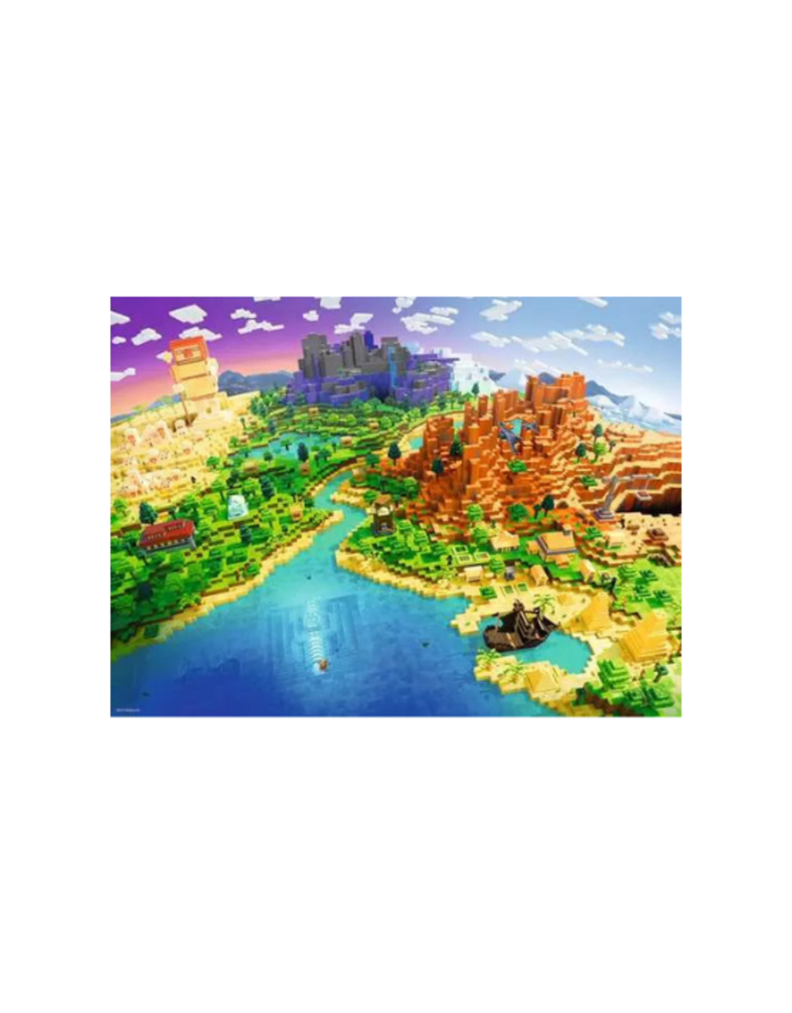 Ravensburger Ravensburger - 500pcs - World of Minecraft