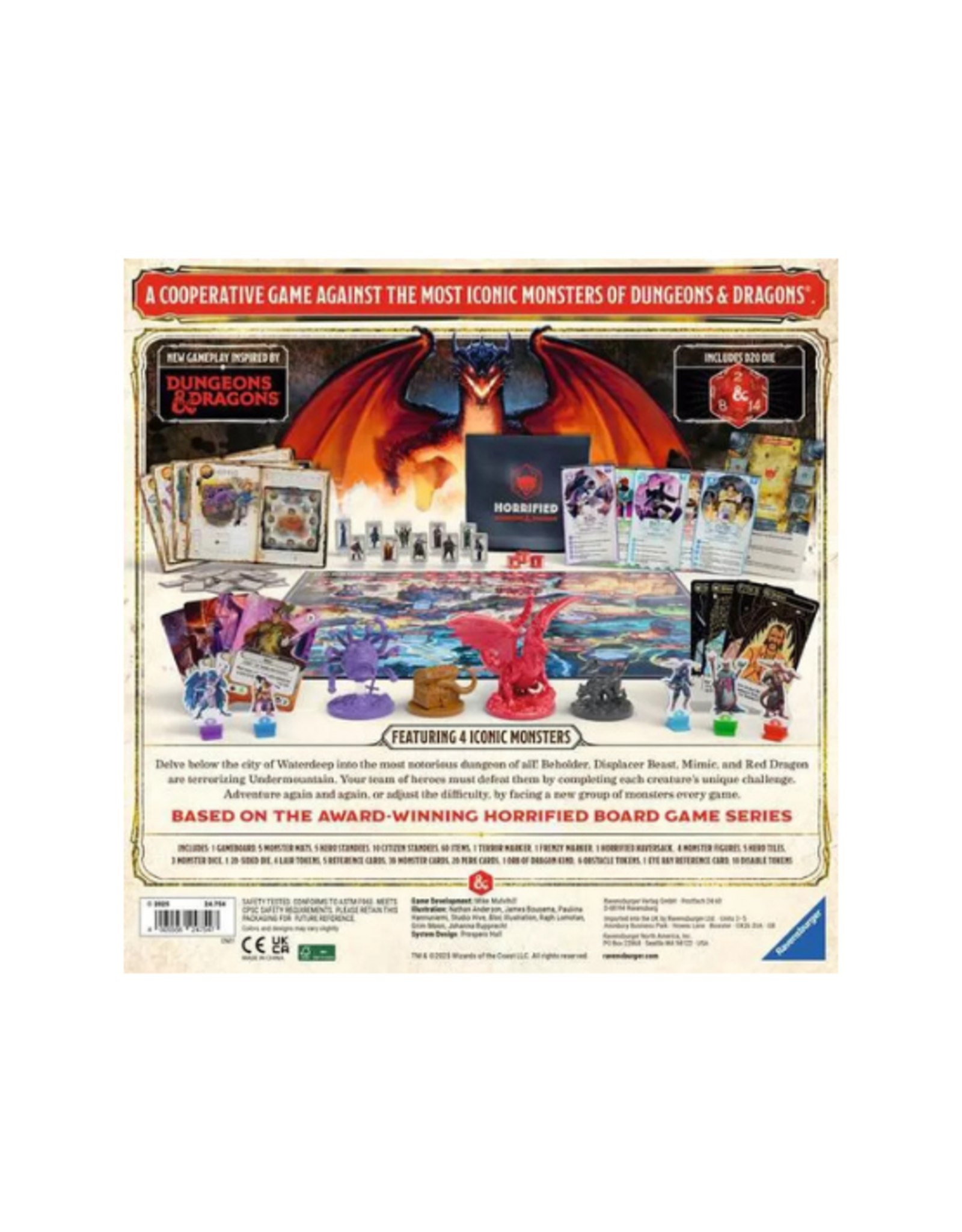 Ravensburger Ravensburger - Horrified: Dungeons & Dragons
