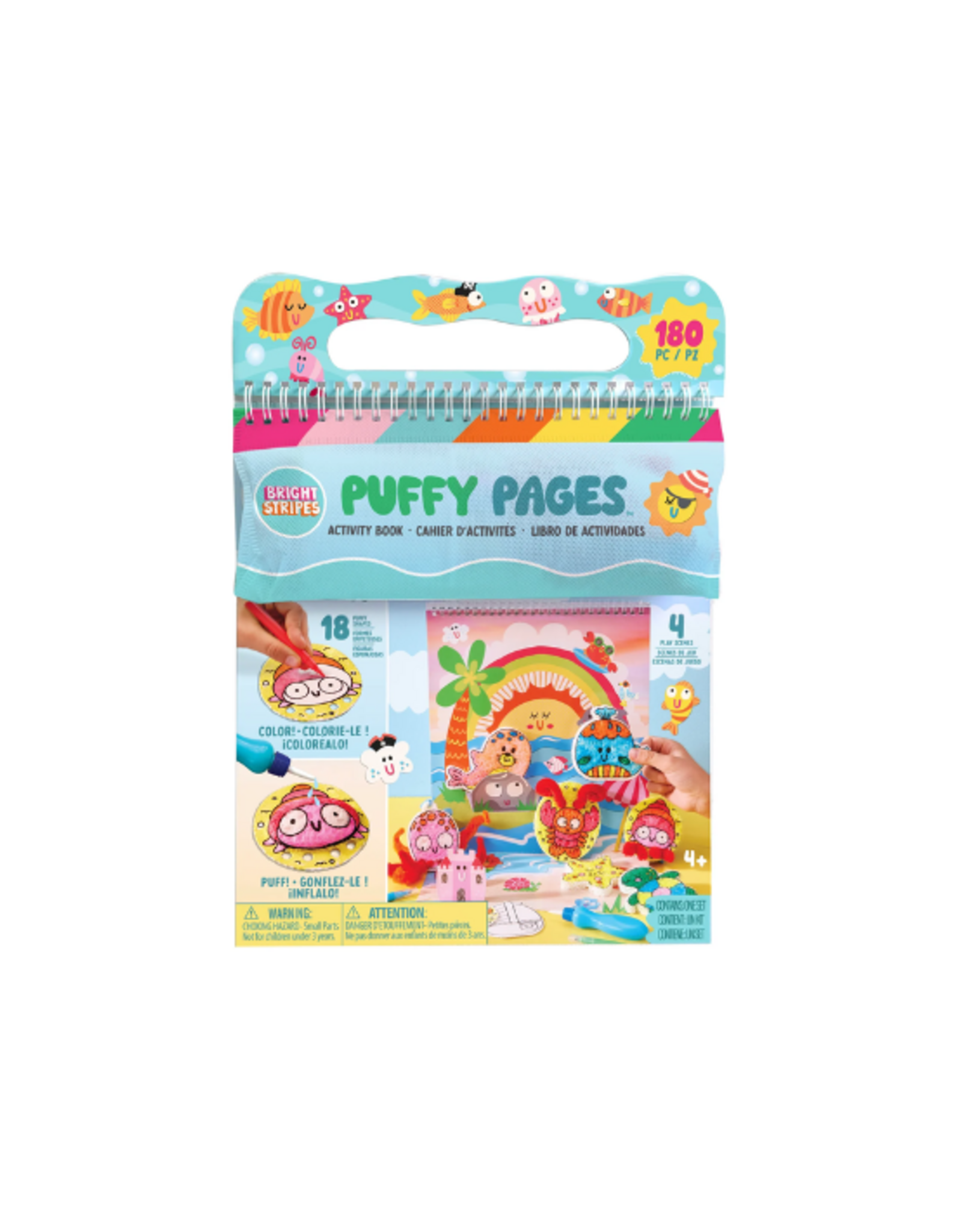 Bright Stripes Bright Stripes - Puffy Pages