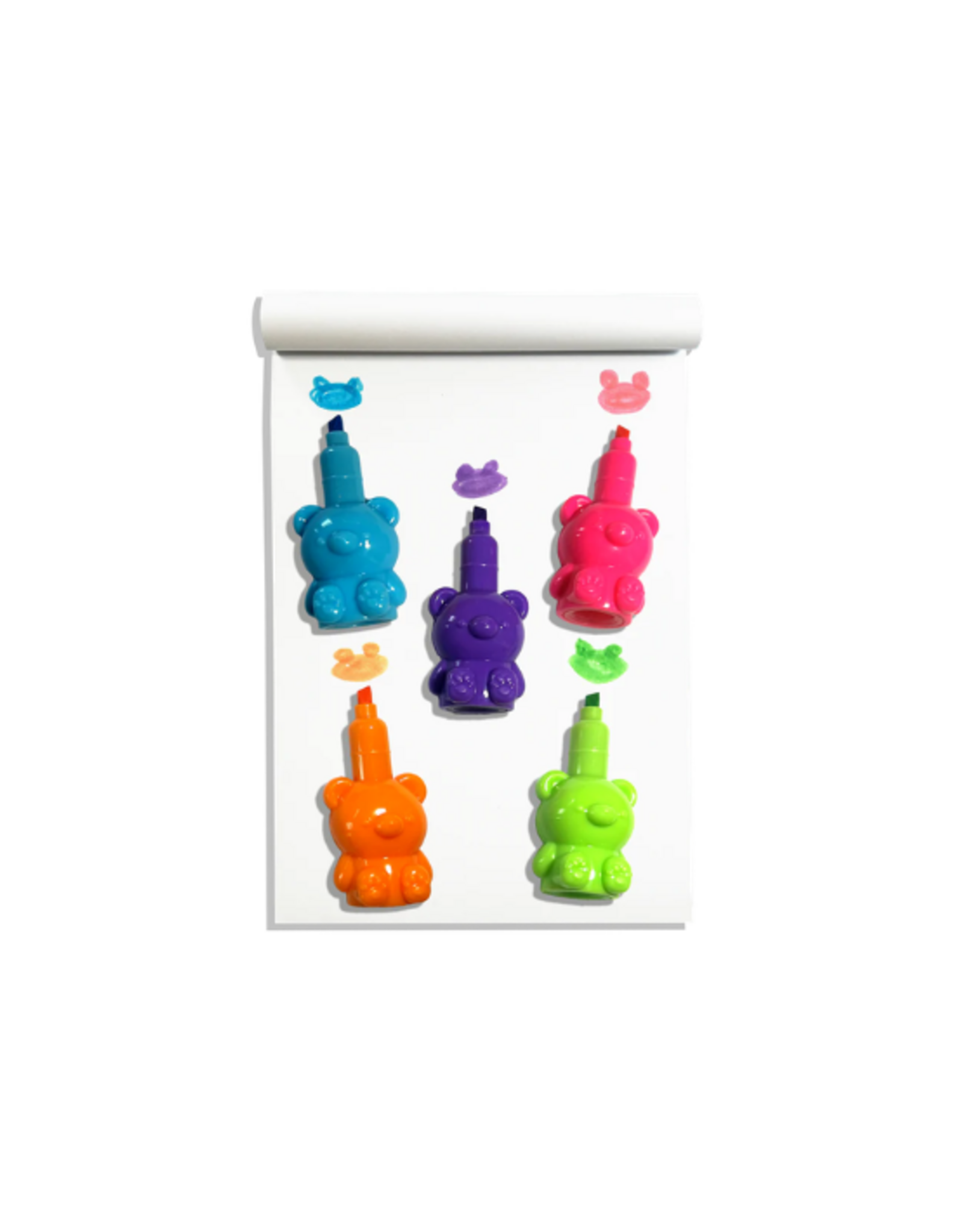 Ooly Ooly - Bear Besties Stacking Highlighters - 5 Color