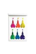 Ooly Ooly - Heart Stacks Stacking Highlighters - 6 Color