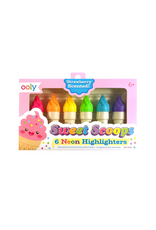 Ooly Ooly - Sweet Scoops Scented Neon Highlighters - Set of 6