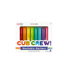 Ooly Cub Crew Washable Markers - Set of 8