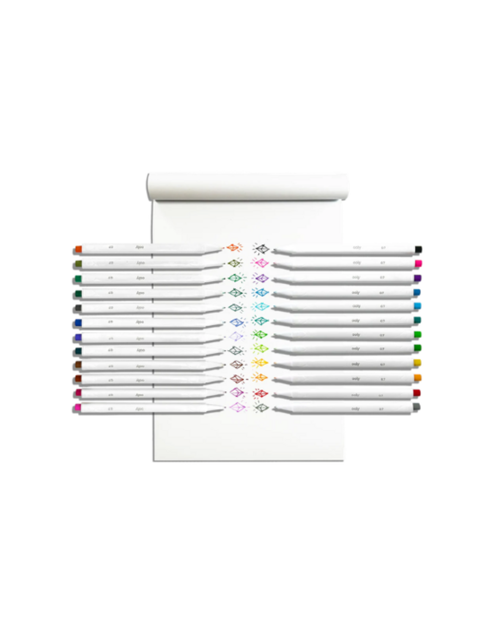 Ooly Ooly - Seriously Fine Tip Markers - Set of 24