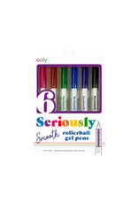 Ooly Ooly - Seriously Smooth Rollerball Gel Pens - Set of 6