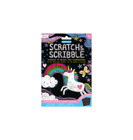 Ooly Funtastic Friends Scratch and Scribble Mini Scratch Art Kit