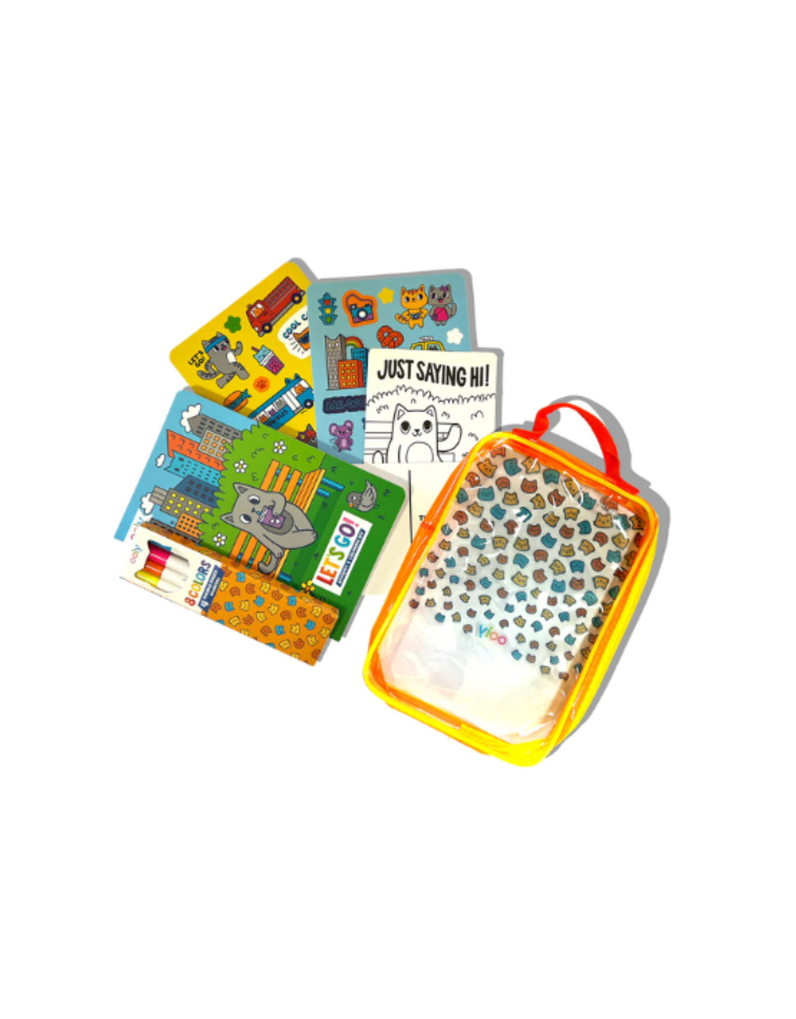 Ooly Ooly - Let's Go! Activity & Coloring Kit - Kitty in the City
