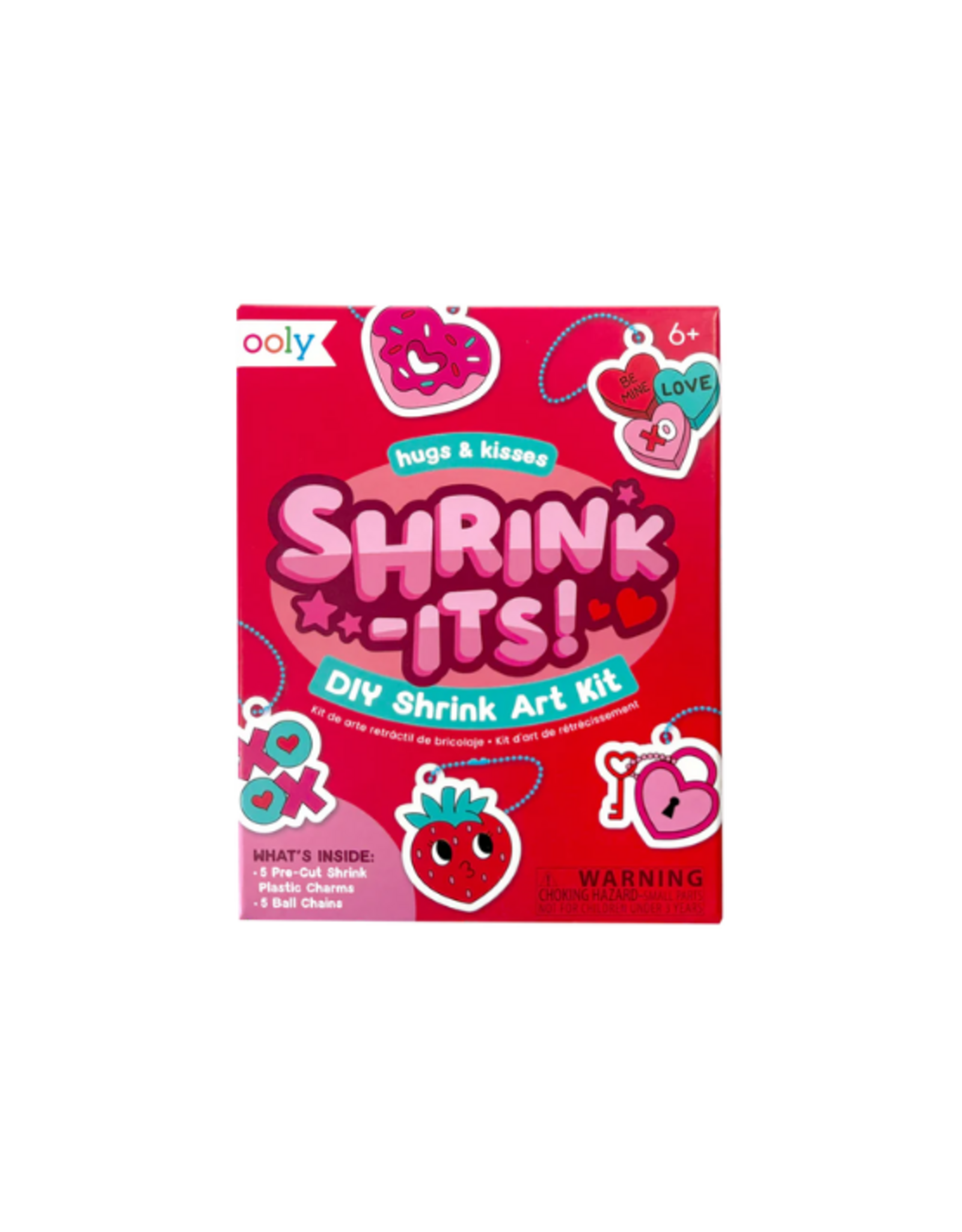 Ooly Ooly - Shrink-Its! Mini DIY Shrink Art Kit - Hugs & Kisses