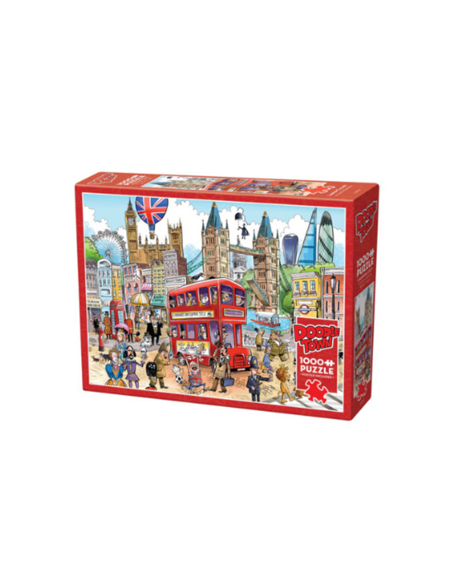Cobble Hill Cobble Hill - 1000pcs - Doodletown: London Calling