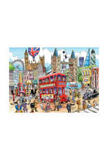 Cobble Hill Cobble Hill - 1000pcs - Doodletown: London Calling