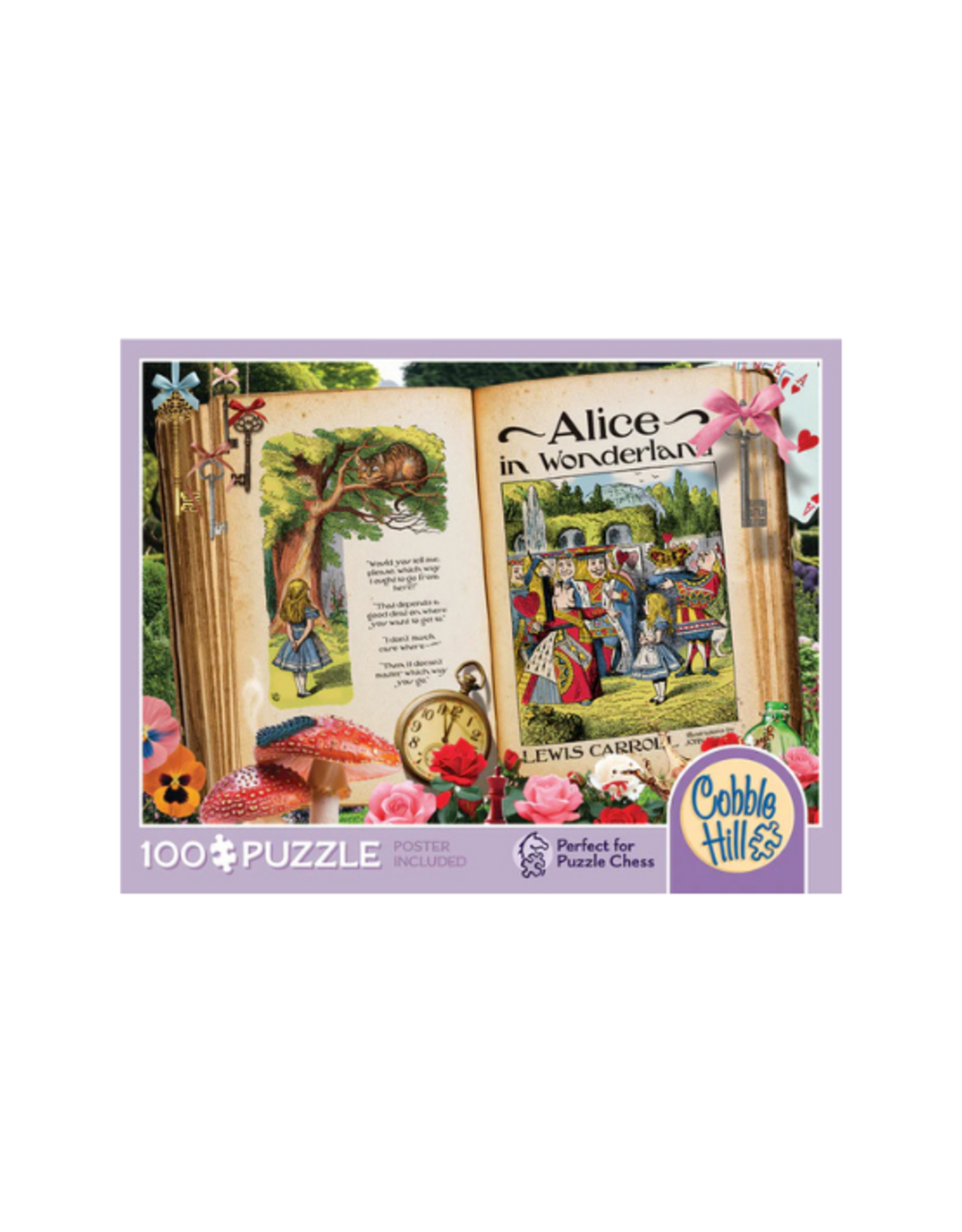 Cobble Hill Cobble Hill - 100pcs - Once Upon a Time: Alice in Wonderland