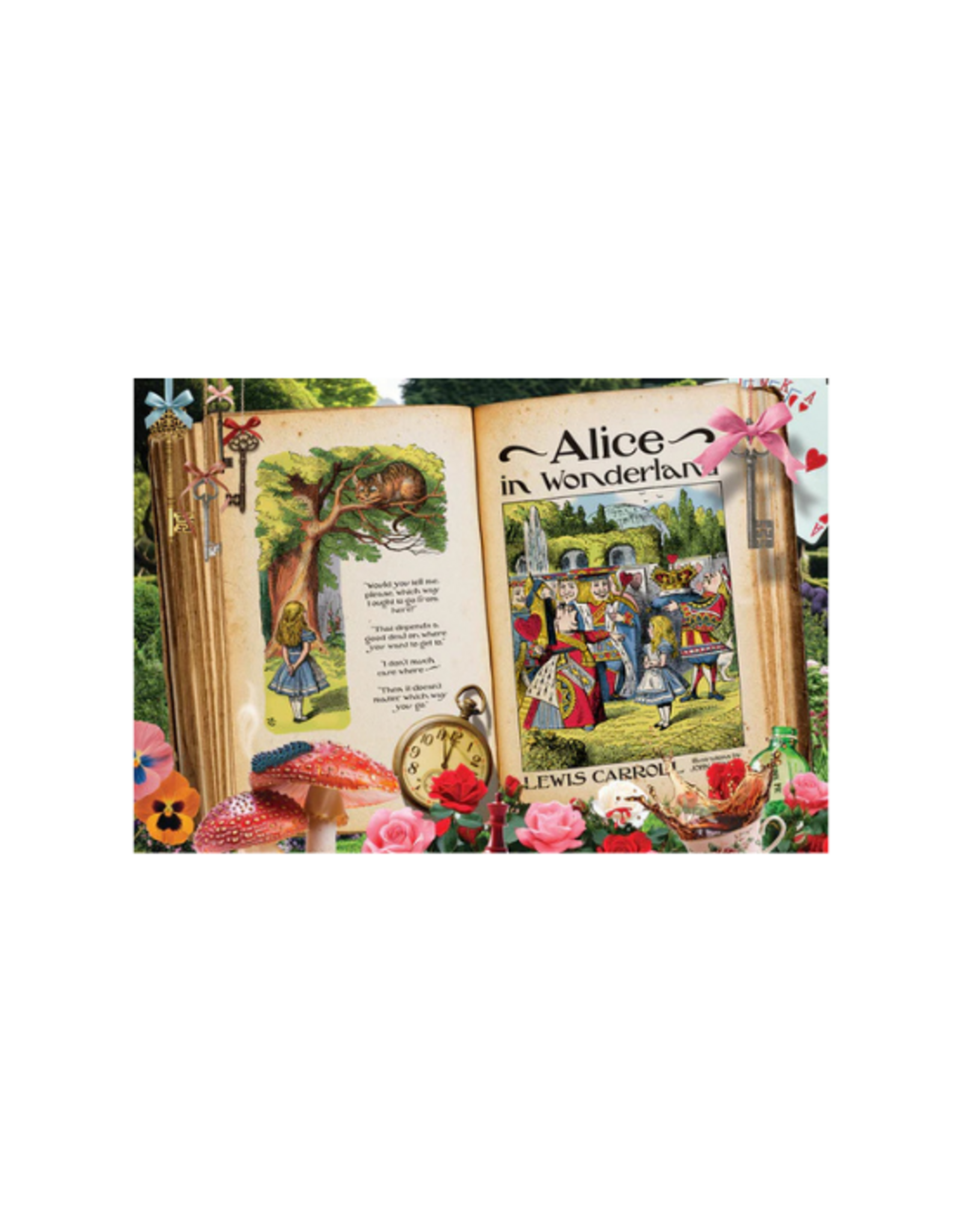 Cobble Hill Cobble Hill - 100pcs - Once Upon a Time: Alice in Wonderland