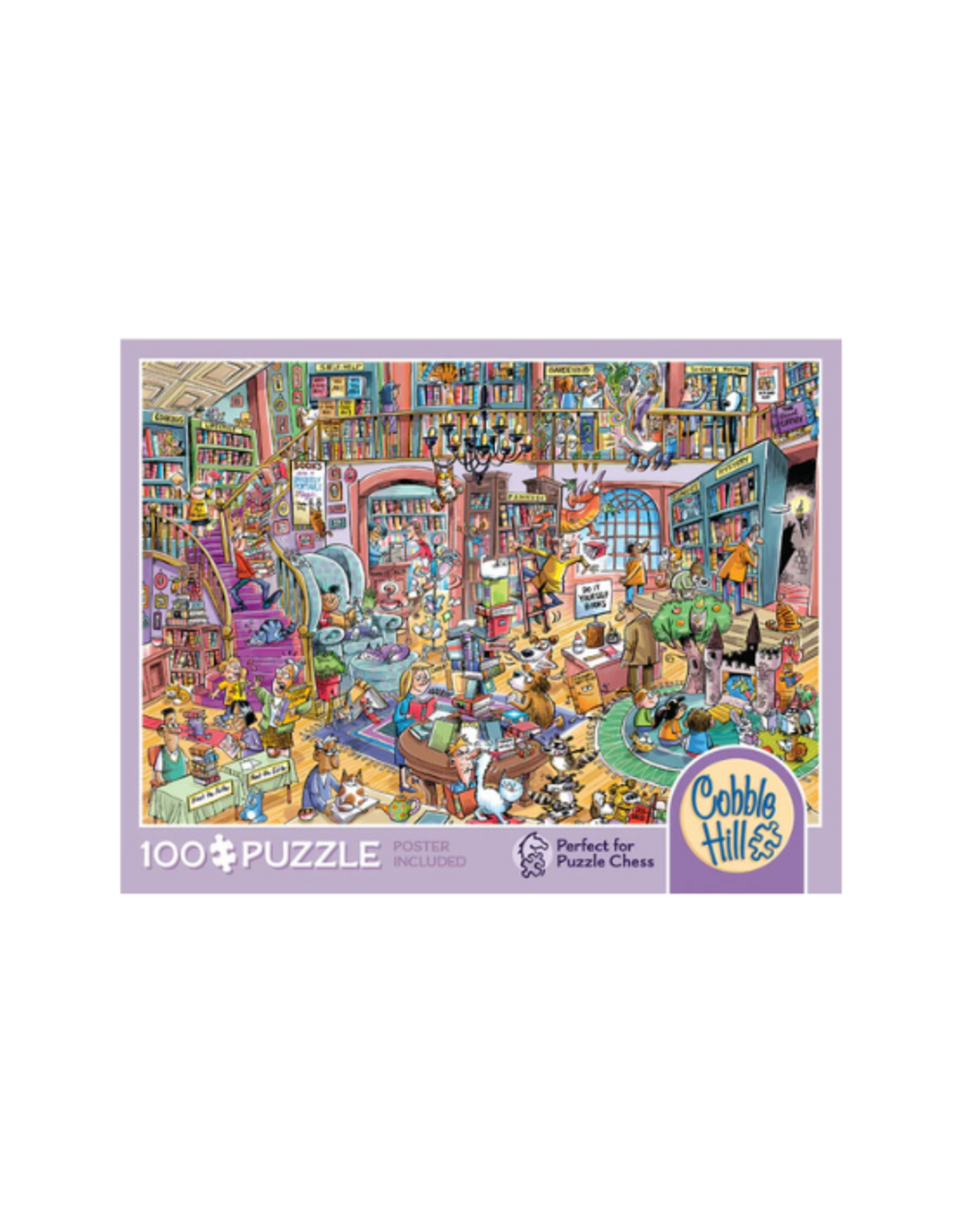 Cobble Hill Cobble Hill - 100pcs - Bookshop Bedlam