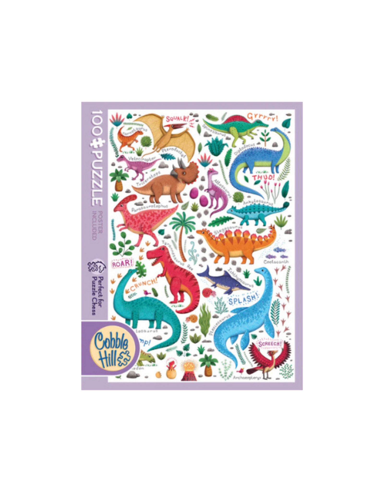 Cobble Hill Cobble Hill - 100pcs - Rawr!