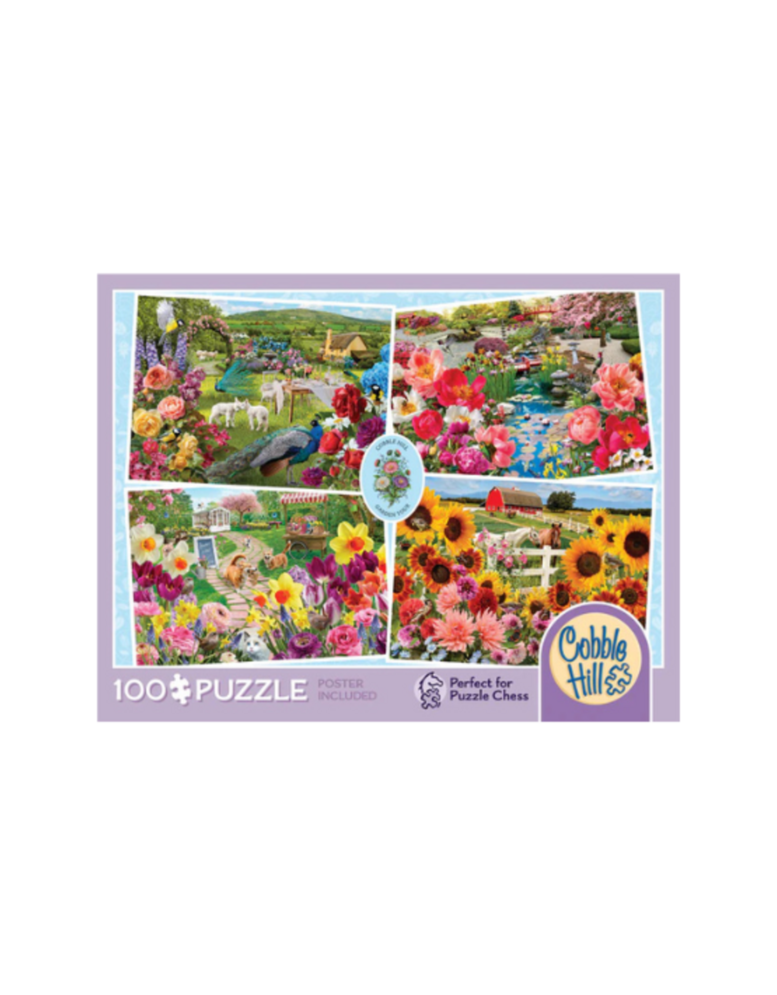 Cobble Hill Cobble Hill - 100pcs - Garden Tour